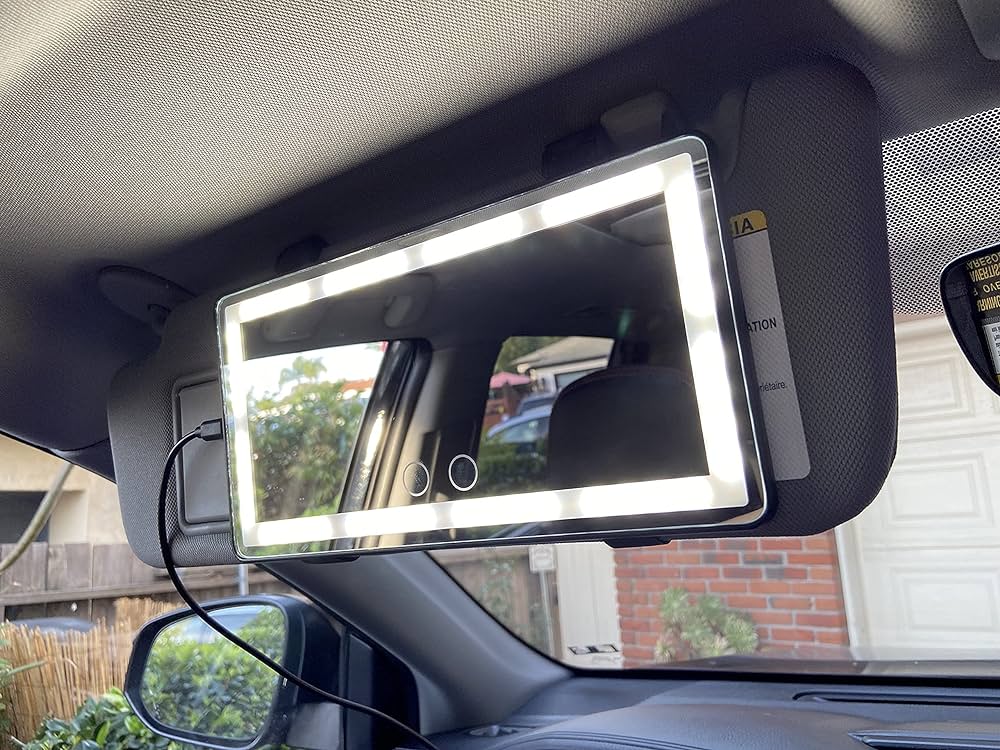 Miroir LED pour Voiture