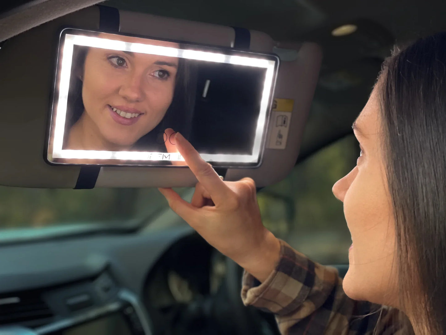 Miroir LED pour Voiture