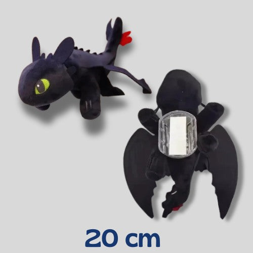 Krokmou le Dragon Peluche Qui S'Accroche au Voiture et Moto