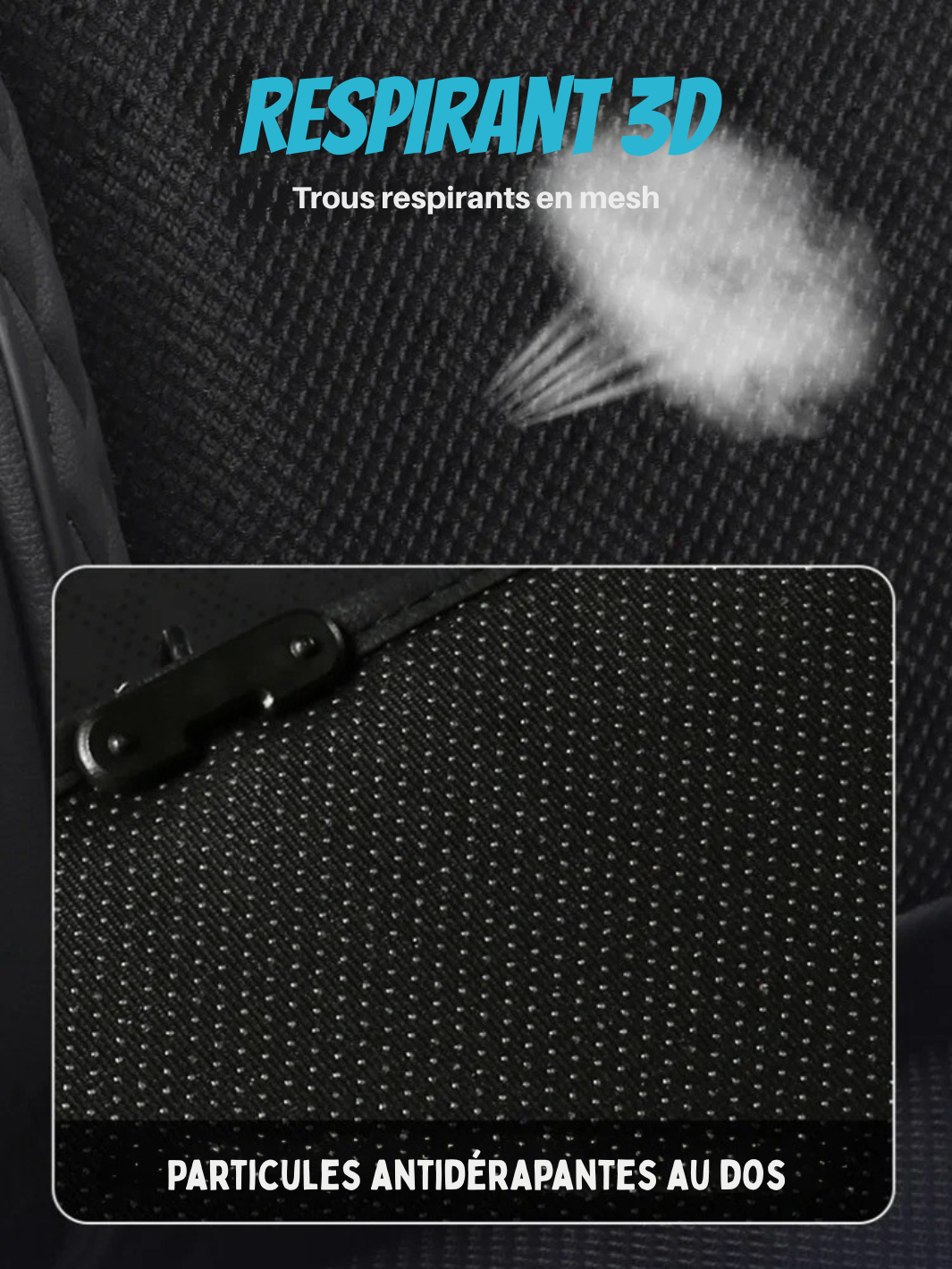 Housse de Siège ventilé pour voiture | FreshDrive Auto®