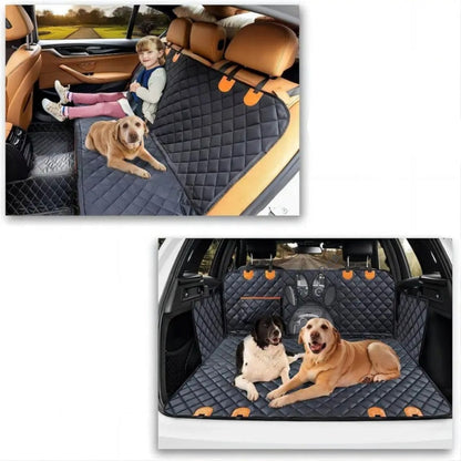 Housse de Protection pour Chien Siège Arrière Voiture | Trajet Sûr®
