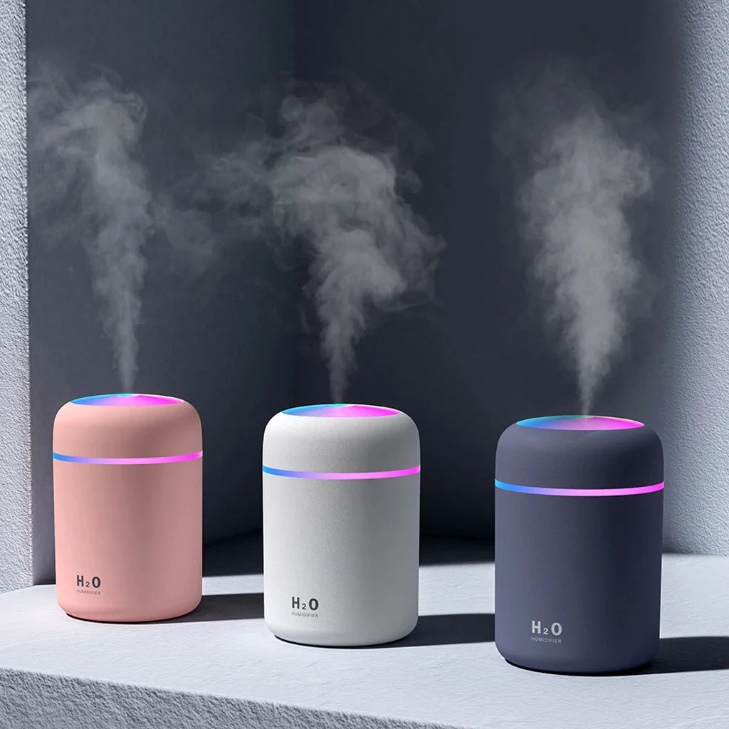 Humidificateur Portable Blanc pour Voiture