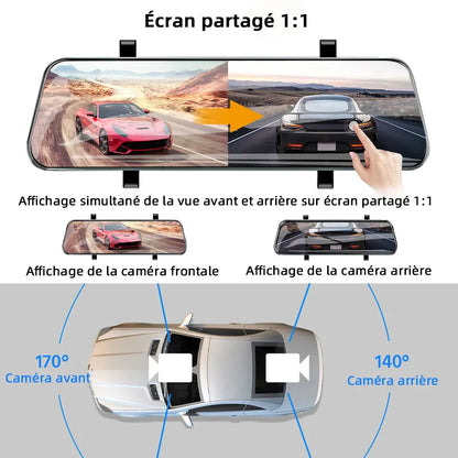 Rétroviseur Dashcam Full HD pour Voiture - Une Vision Futuriste