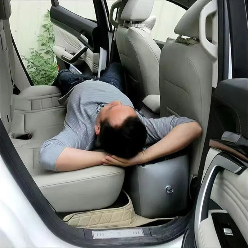 Matelas Gonflable pour Siège Arrière de Voiture