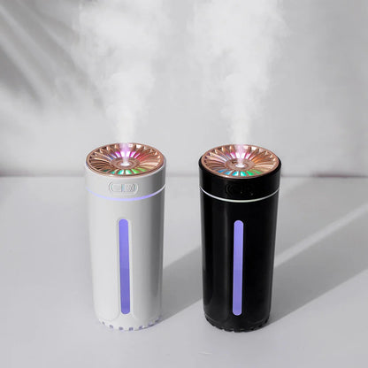Humidificateur d'air Noir Coloré pour Voiture