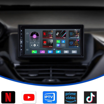 Boitier CarPlay Sans Fil | Android Auto | Netflix, YouTube, IPTV, Disney+