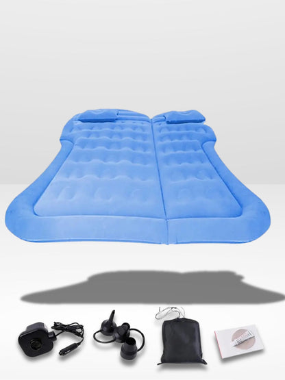 Matelas Autogonflant Bleu pour Voiture