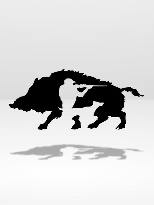Autocollant Chasse Voiture | Esprit Chasseur ®