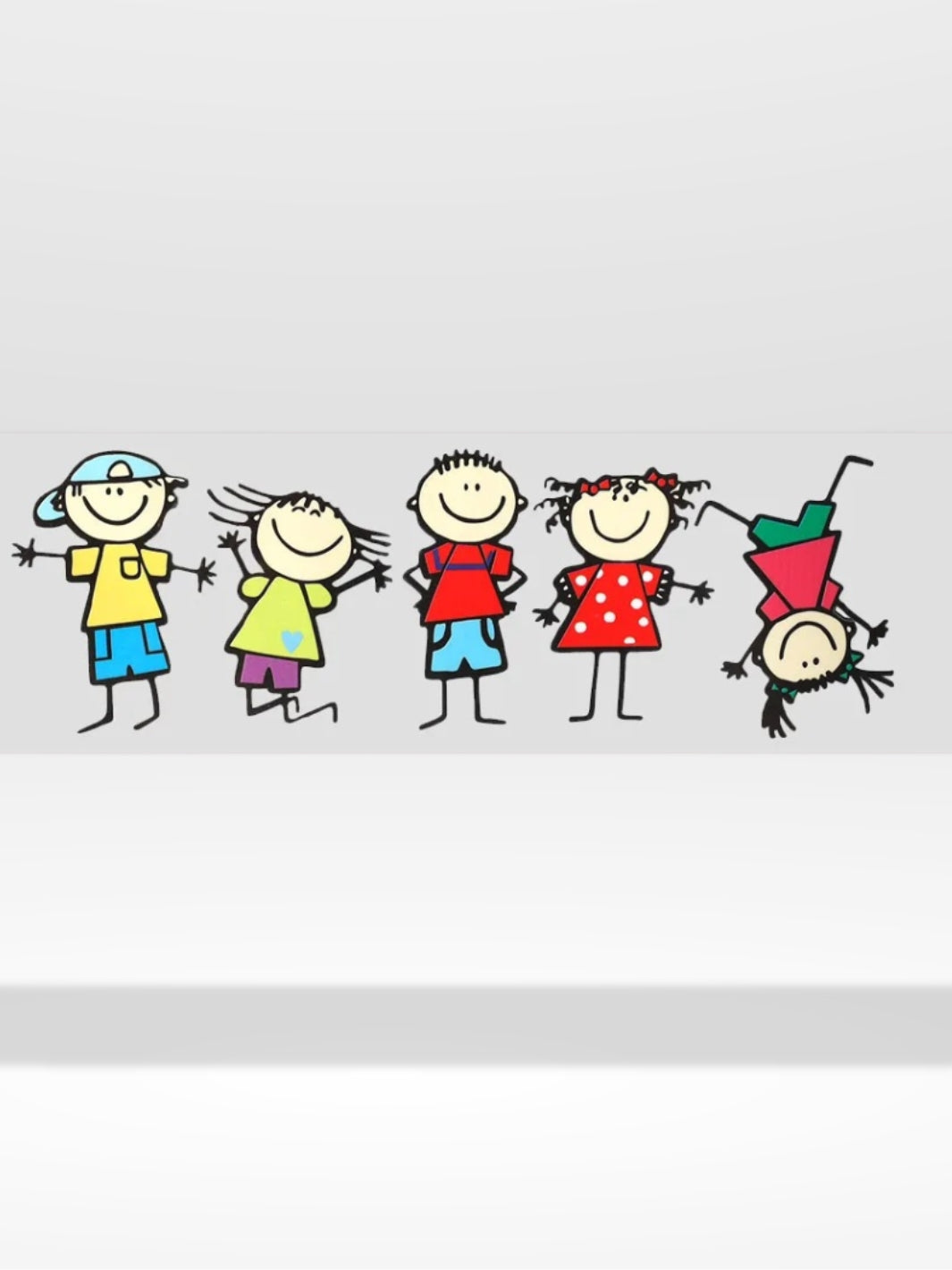 Autocollant Famille Voiture | Style Familial ®