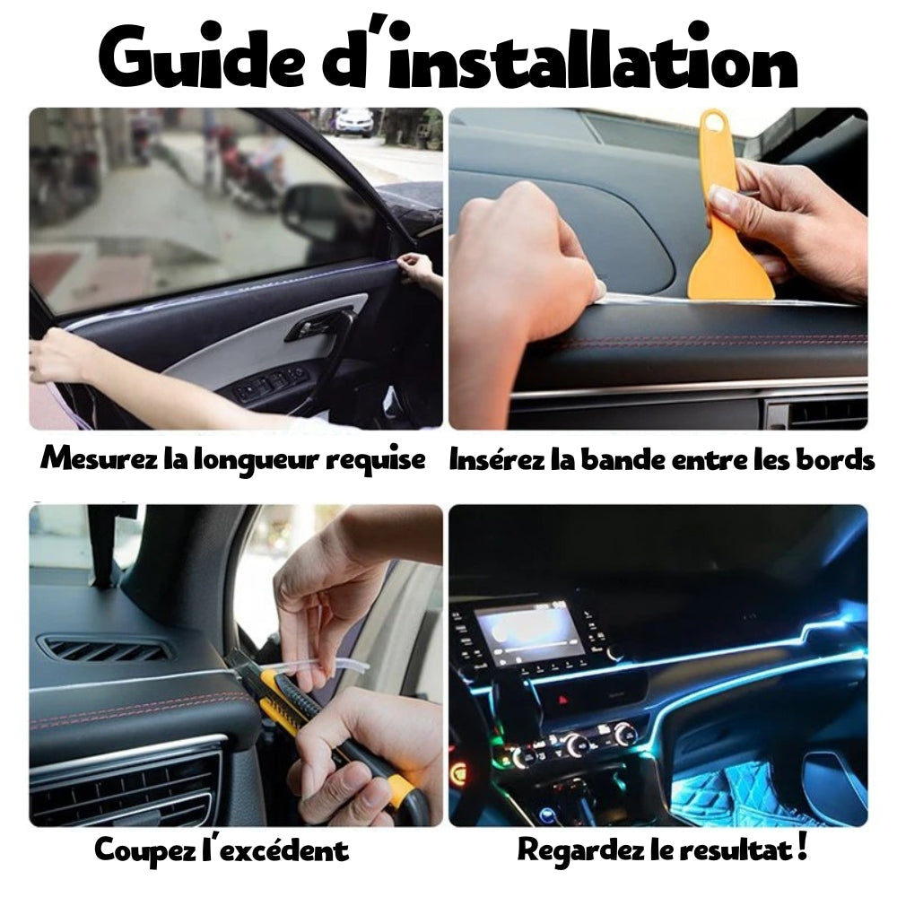 LED pour voiture intérieur