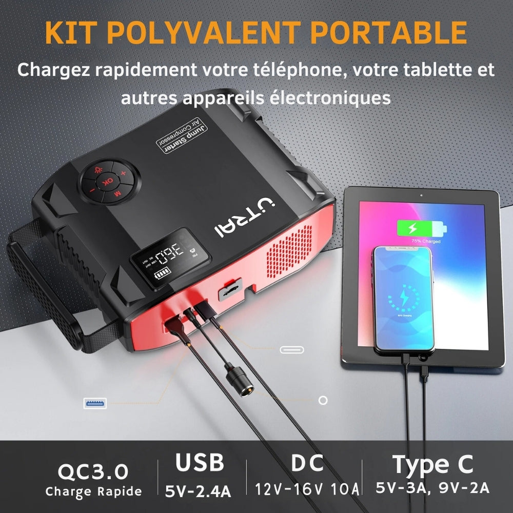Booster Gonfleur | La Solution 4 en 1 ®