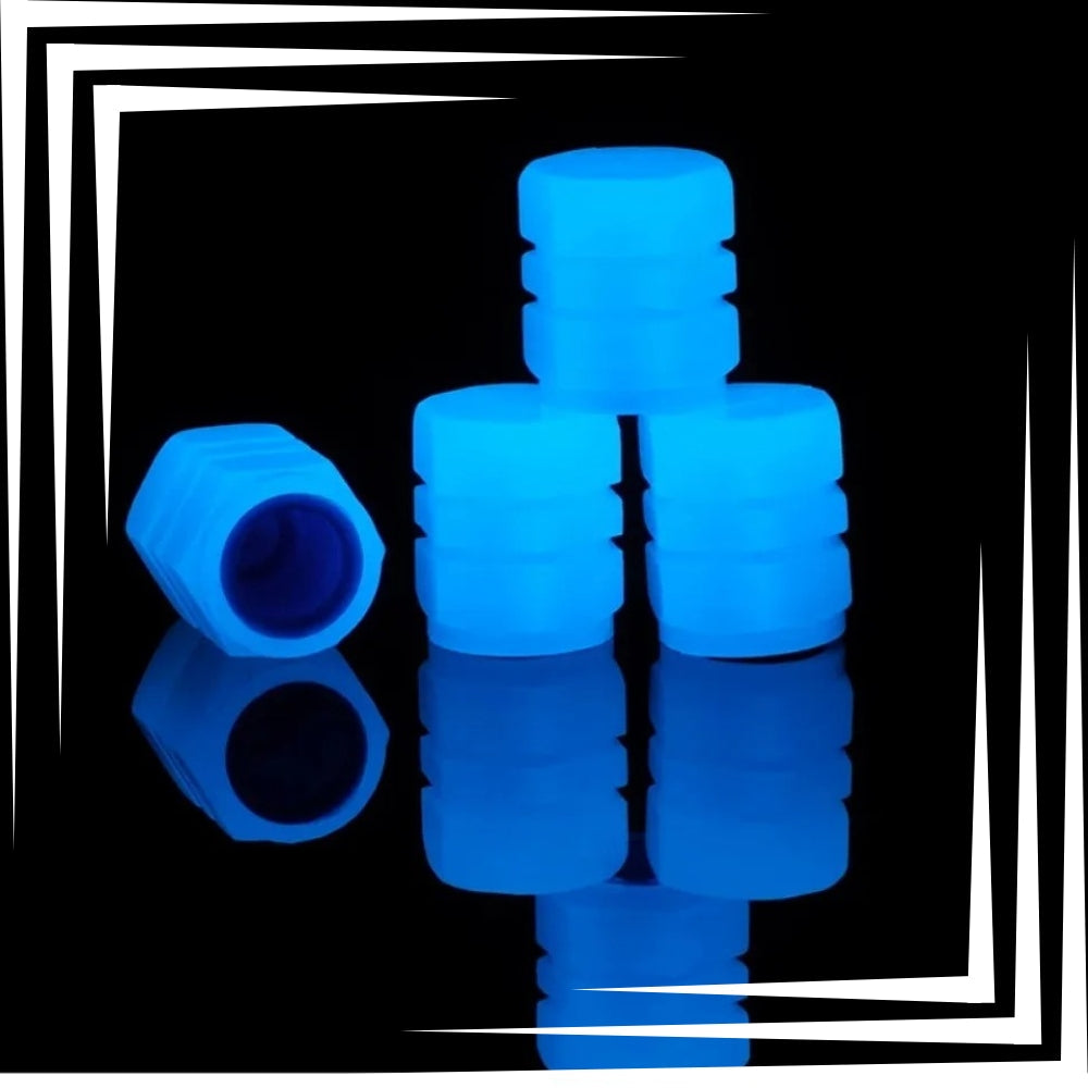 Bouchon de Pneu Fluorescent | Design Brillant®