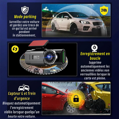 Caméra de Voiture 4k UHD |Vision parfaite®