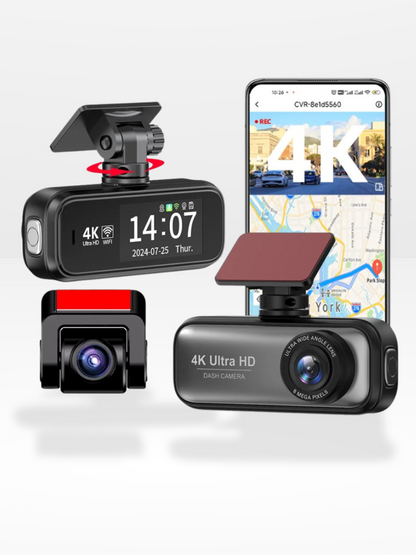 Caméra Embarquée 4K | Sécurité et Connectivité®