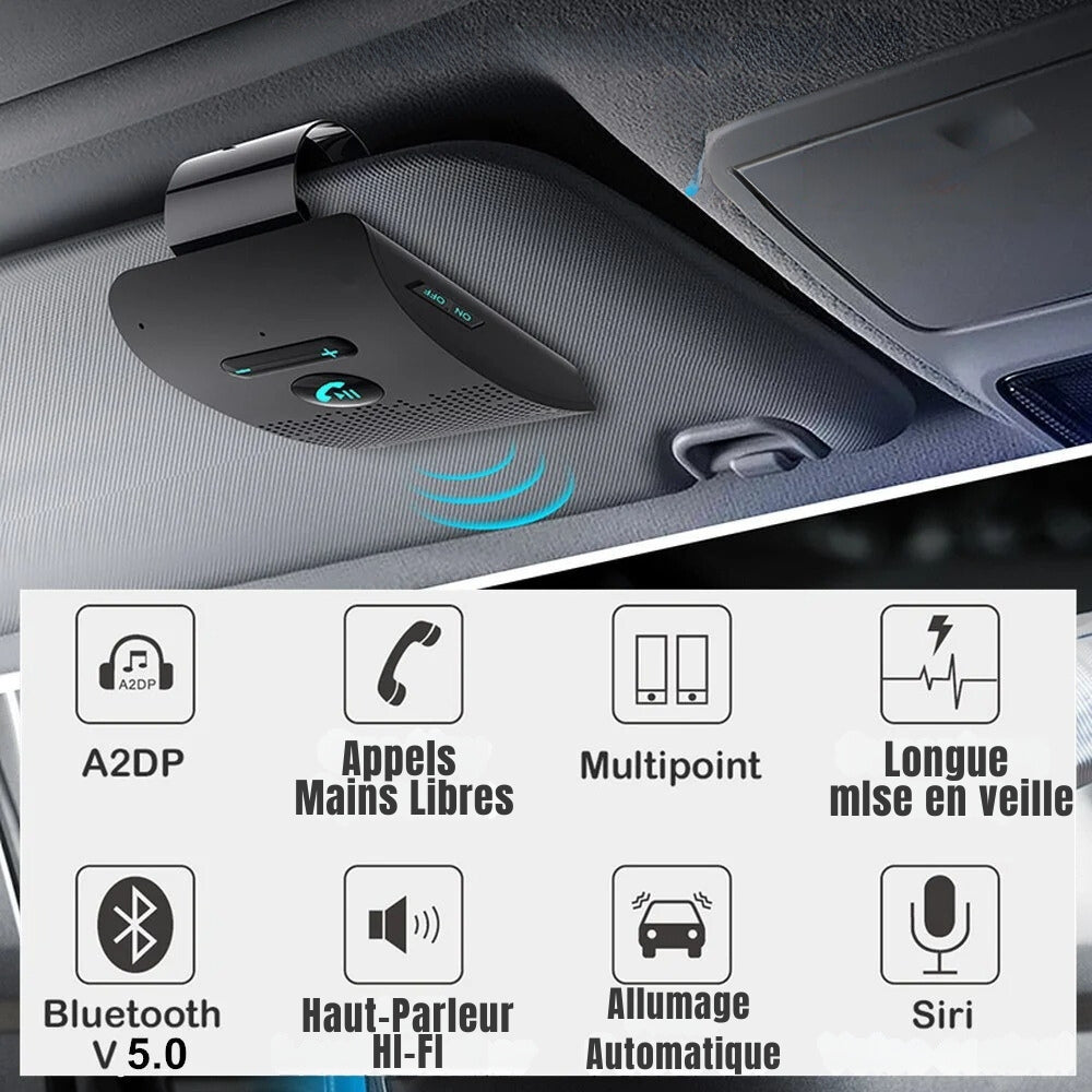 Haut-Parleur Bluetooth pour Voiture | Utile et Pratique ®
