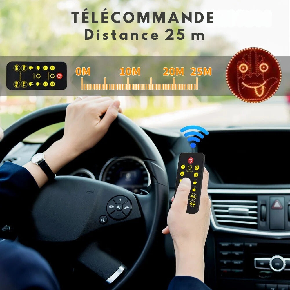 Main LED Voiture | Expression Lumineuse®