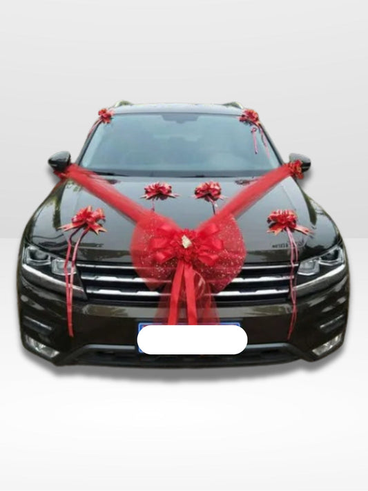 Décoration Voiture Cortège Mariage | Élégance Nuptiale ®