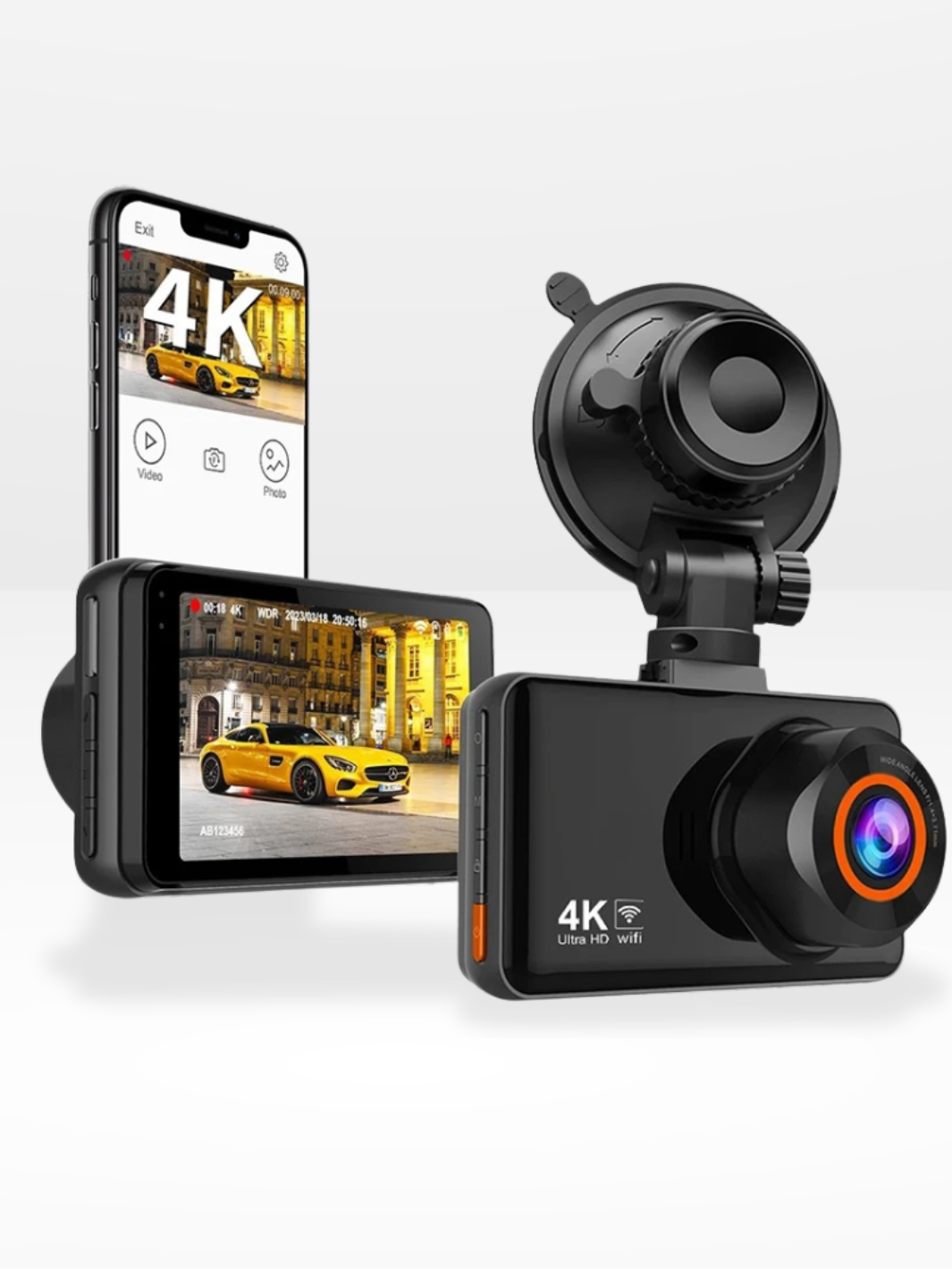 Dashcam Voiture 4K | Caméra Embarquée®