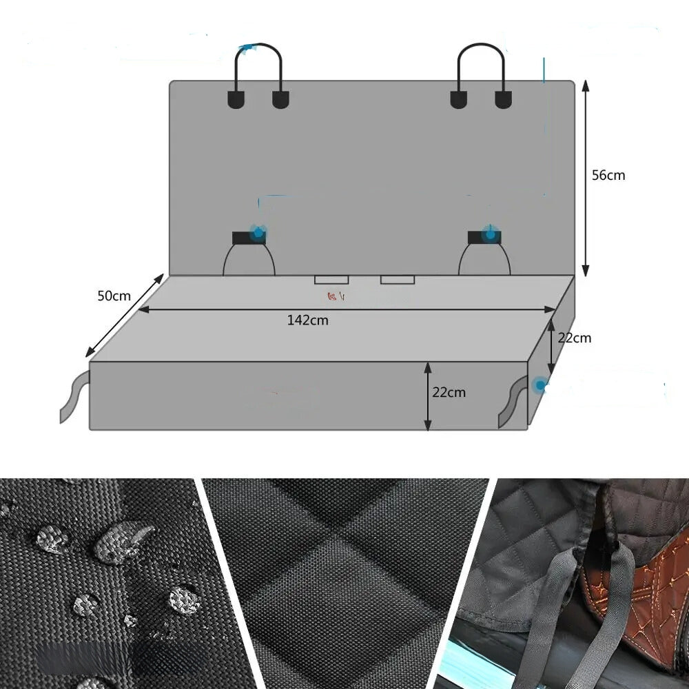 Housse Voiture pour Chien | Protection Totale ®
