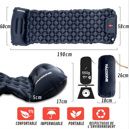 Matelas Gonflable Camping | Léger Luxe ®