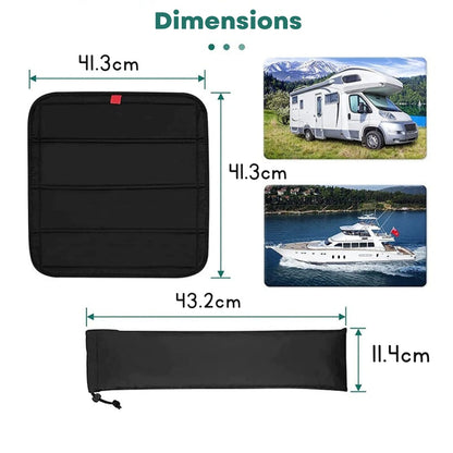 Pare-soleil Fenêtre Caravane | Élégance Durable ®