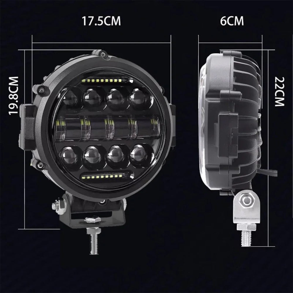 Projecteur LED Longue Portée Voiture | Eclairage Puissant®