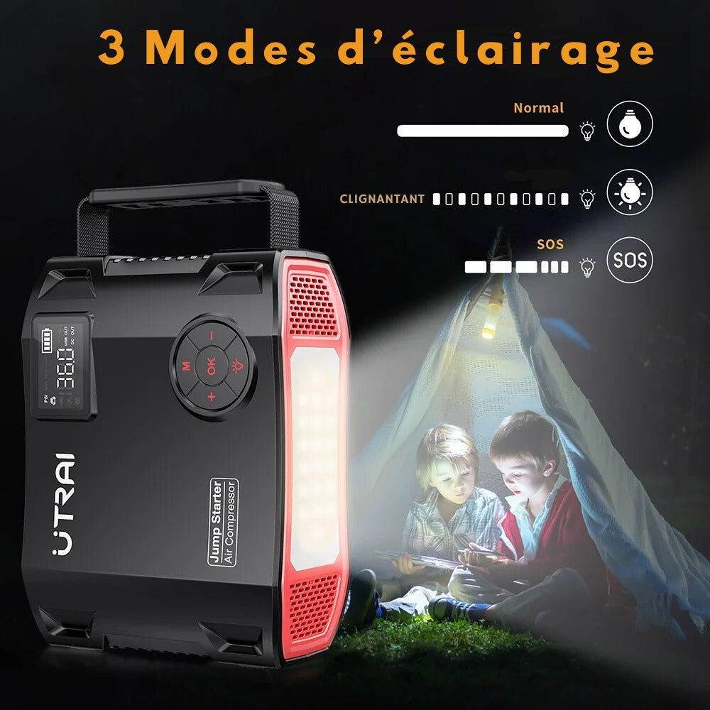 Booster Gonfleur | La Solution 4 en 1 ®