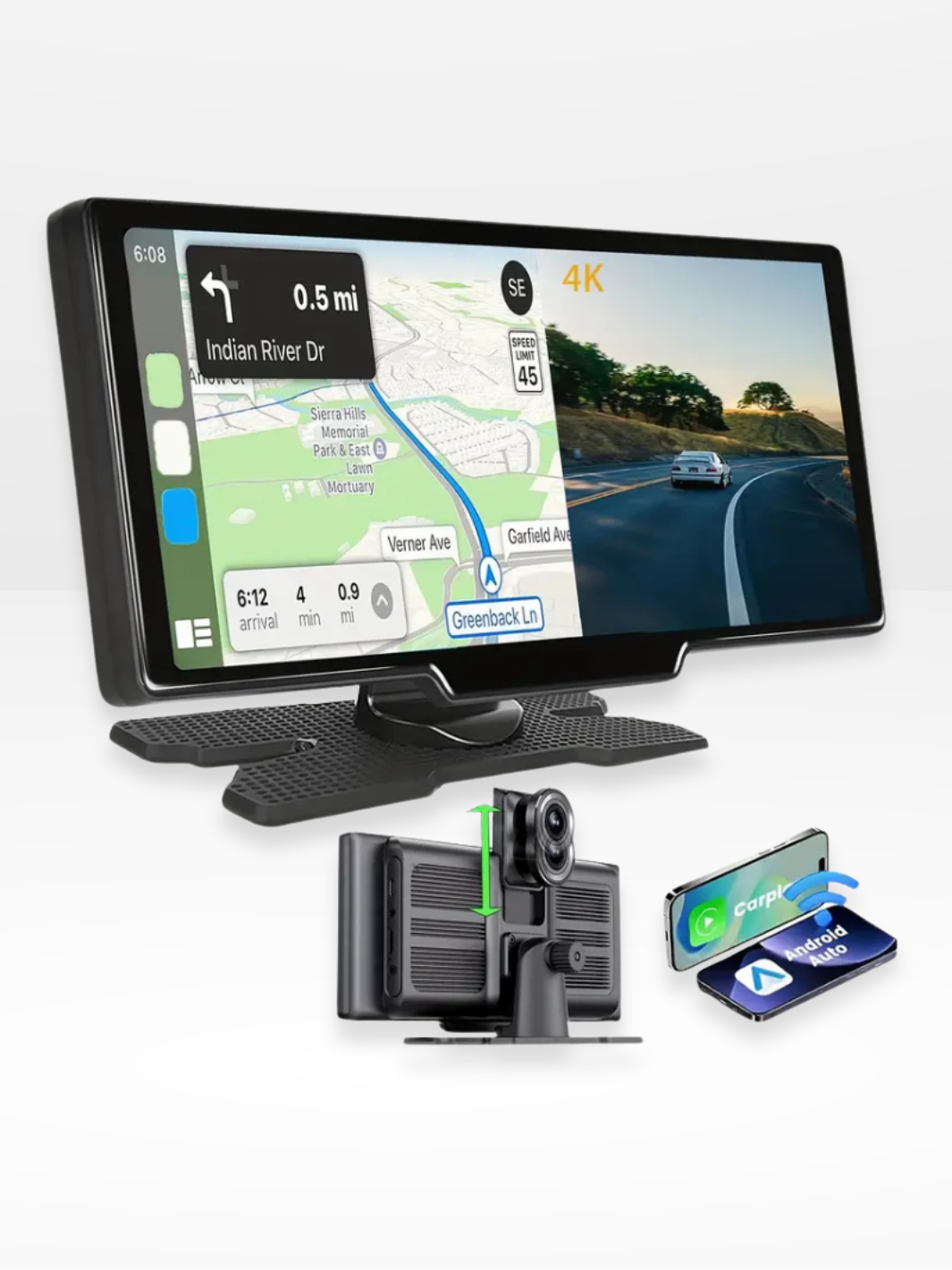 Écran CarPlay avec Caméra Embarquée | La Technologie Suprême®