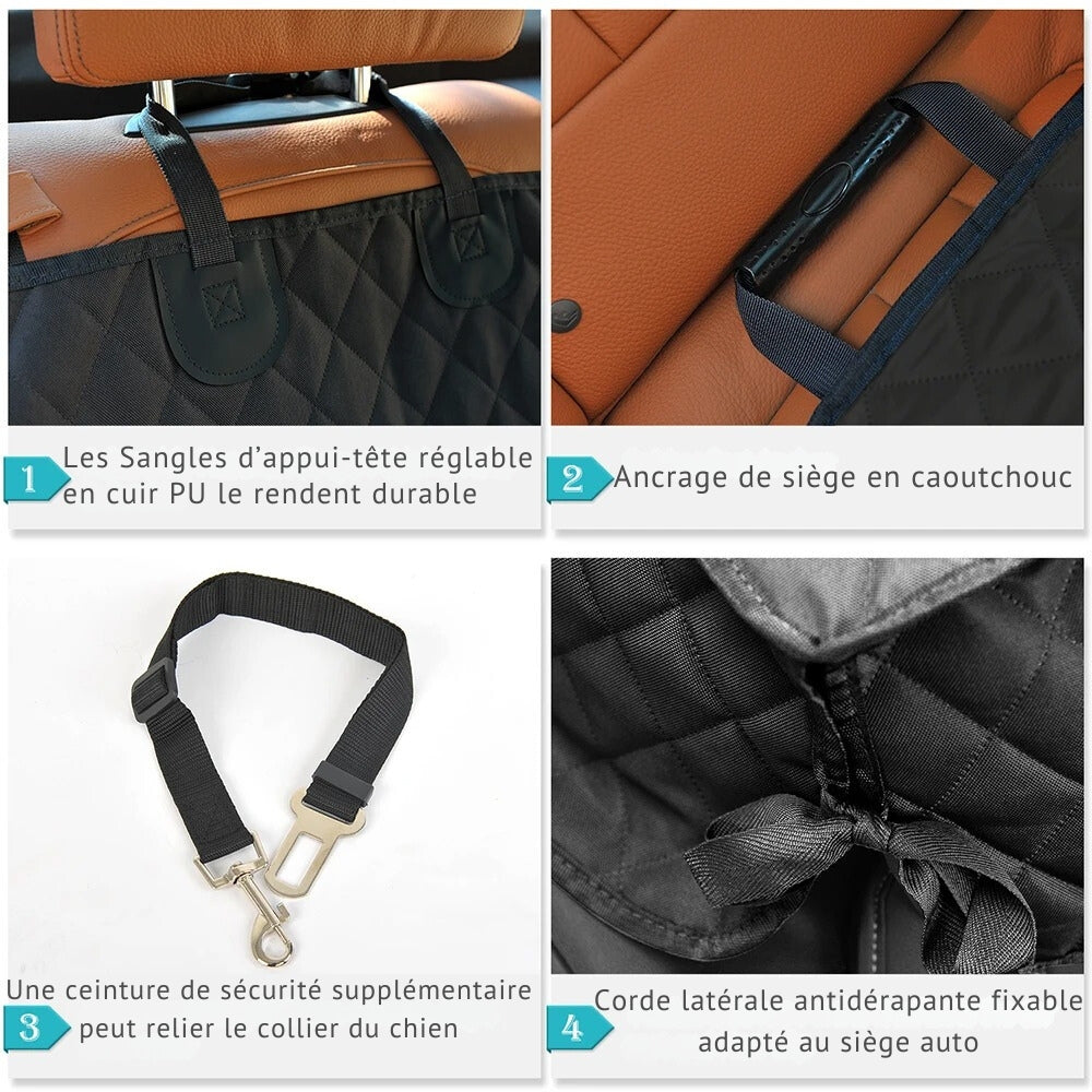 Housse Voiture pour Chien | Protection Totale ®