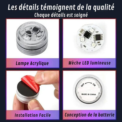 Veilleuse LED Voiture | Ambiance Parfaite®
