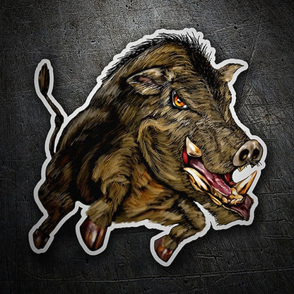 Sticker Sanglier | Nature Sauvage ®