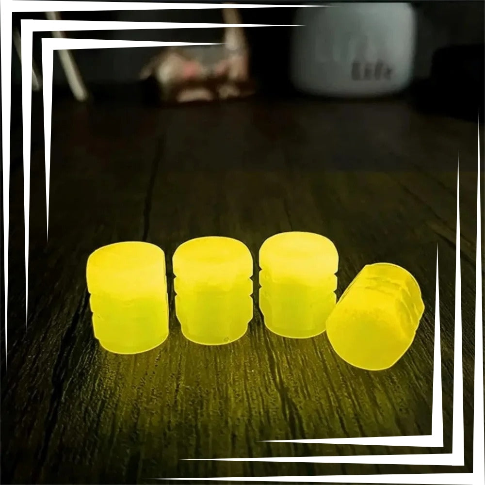 Bouchon de Pneu Fluorescent | Design Brillant®