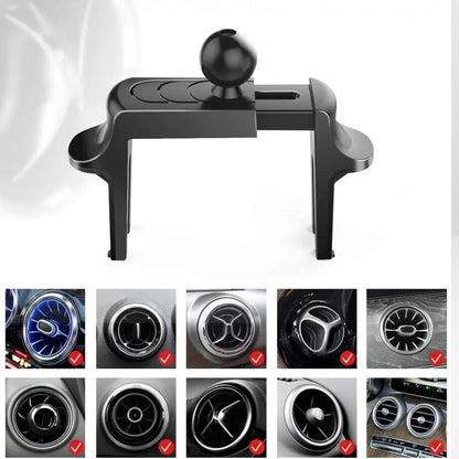 Support Téléphone Voiture Grille Aération Ronde | Energie Magnétique ®
