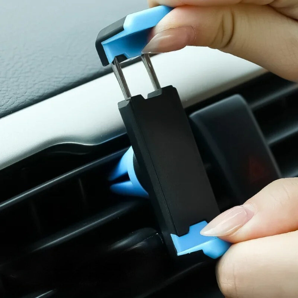 Support Téléphone Voiture Pince | Utilisation Facile®