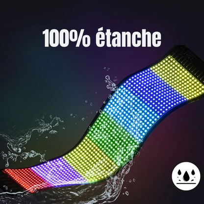 Panneau LED Personnalisable pour Voiture