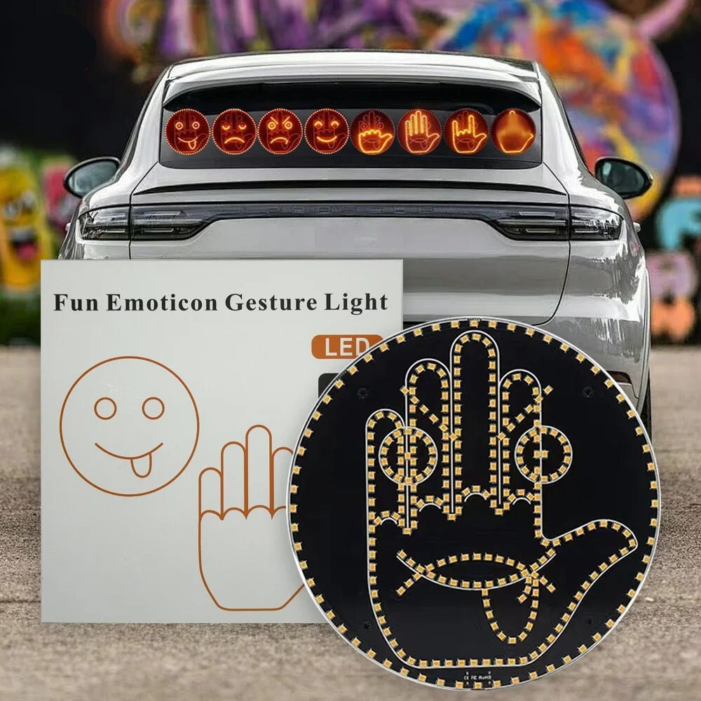 Main LED Voiture | Expression Lumineuse®