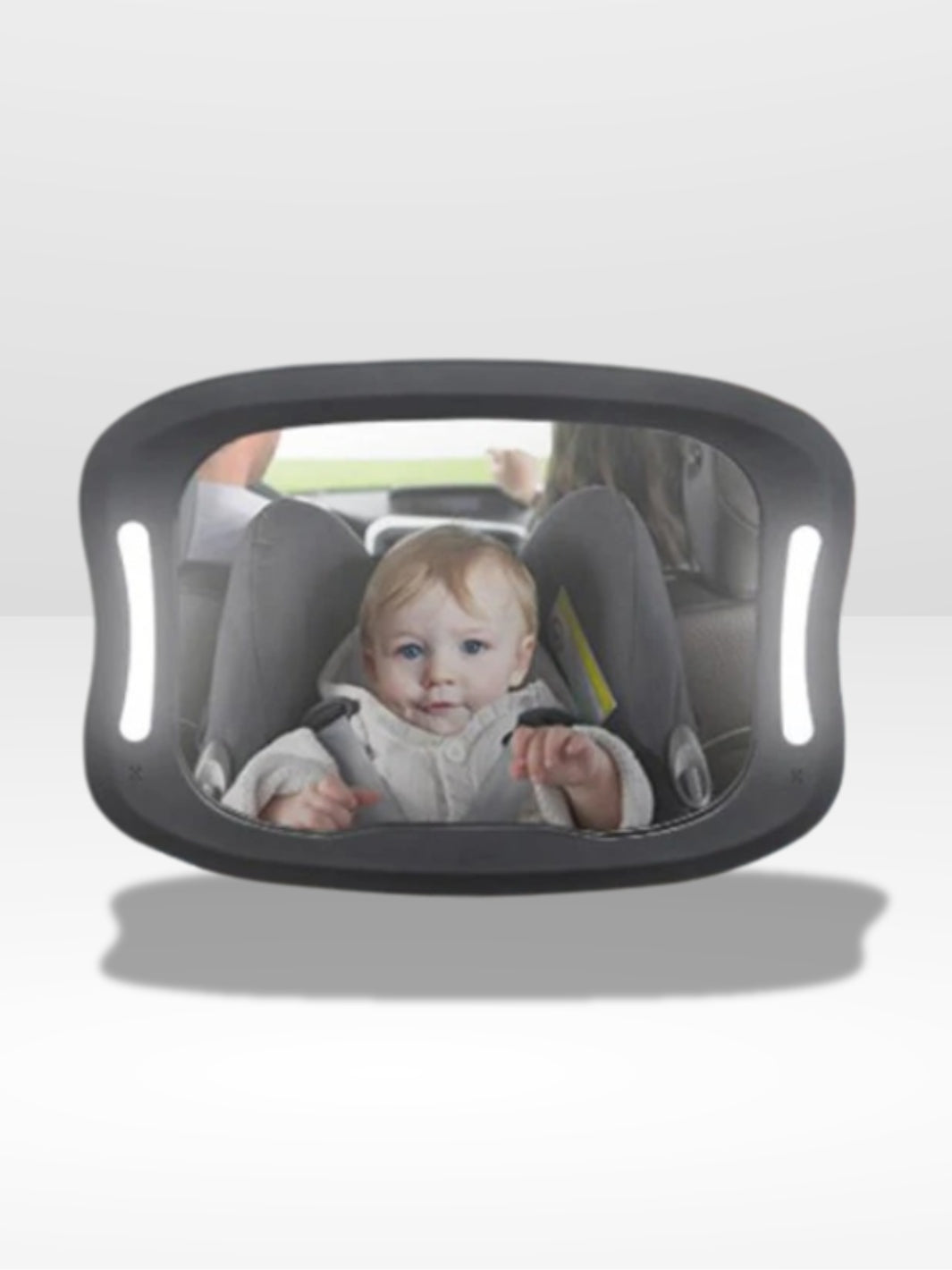 Miroir LED Voiture Bebe | Surveillance Facile ®