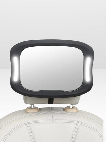 Miroir LED Voiture Bebe | Surveillance Facile ®