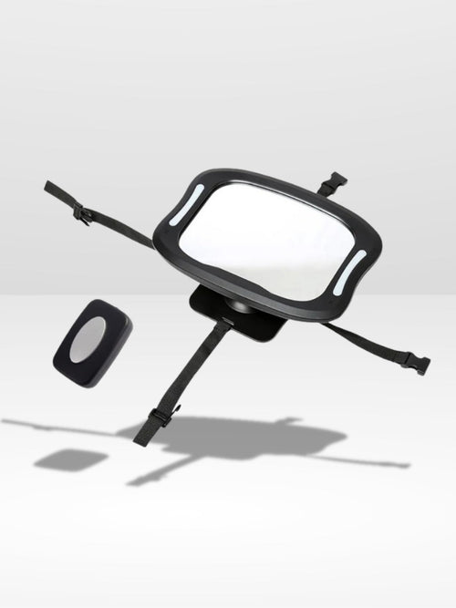 Miroir LED Voiture Bebe | Surveillance Facile ®