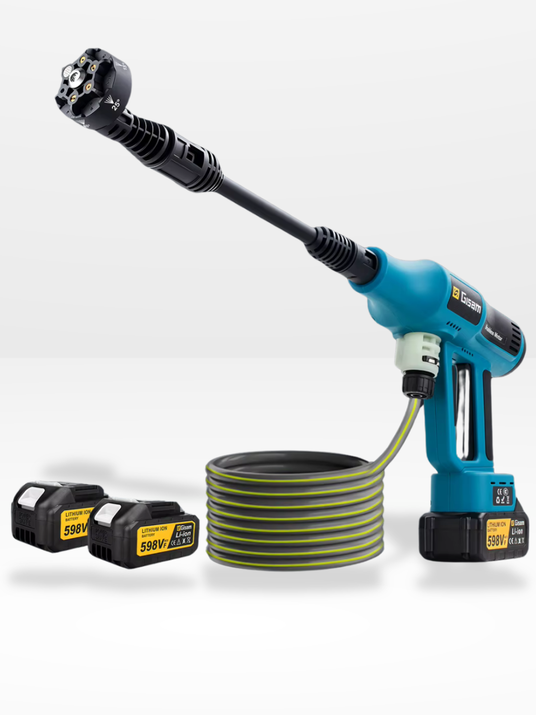 Nettoyeur Haute Pression sur Batterie 250 bars 6 en 1 | ProWash®