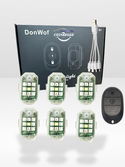 Stroboscope LED pour Voiture, Moto, Vélo