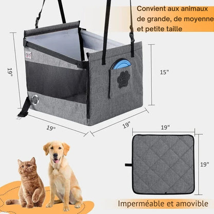 Panier Chien Voiture | Voyagez Ensemble ®