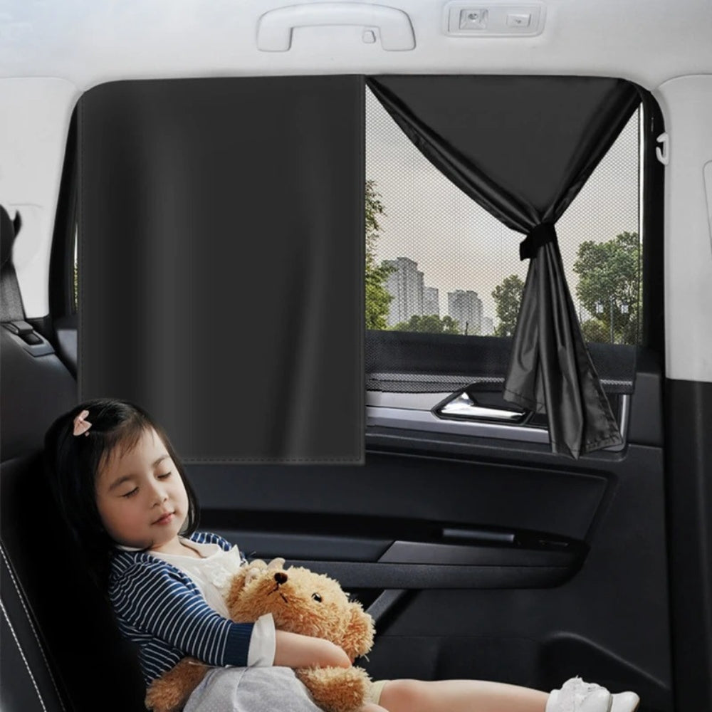 Pare-soleil Voiture Vitre Arrière | Sécurité UV ®