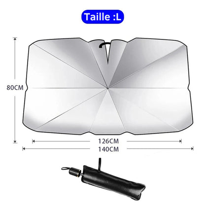 Pare-soleil Parapluie Voiture | Isolation Maximale ®