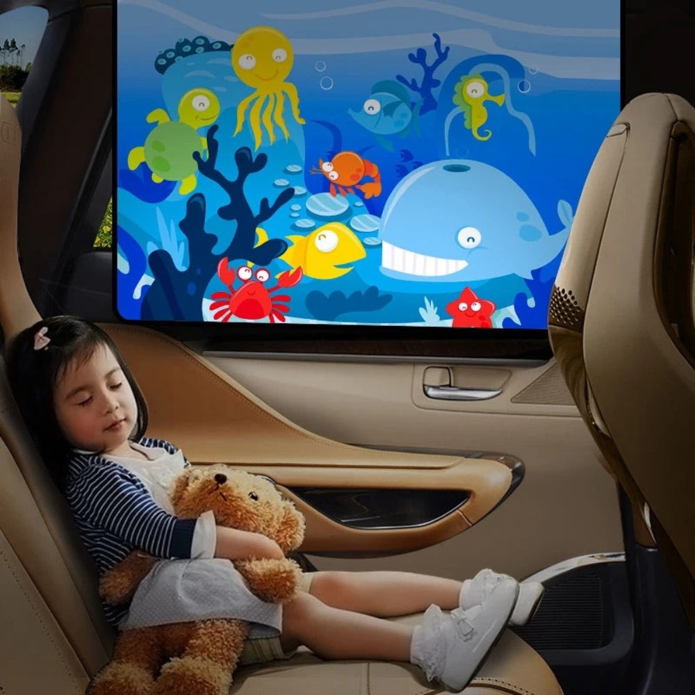 Pare-soleil Enfant Voiture | Soleil Bloqué ®