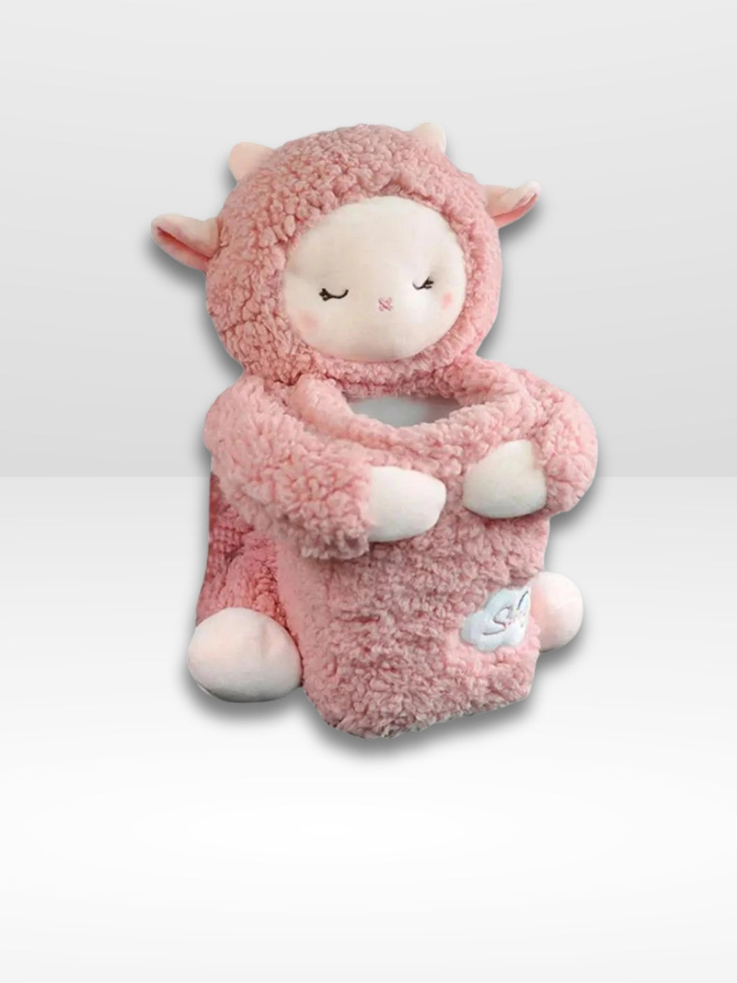 Peluche Boîte à mouchoirs 2 en 1 pour voiture