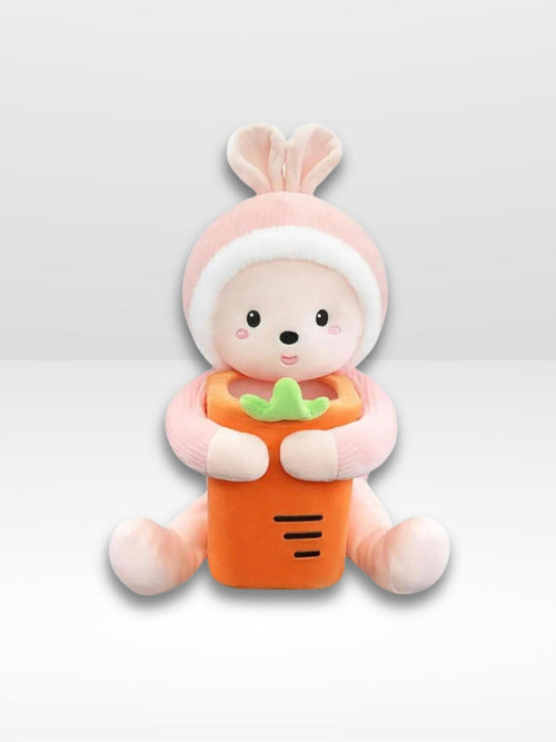 Peluche Petit Lapin accoudoir Voiture