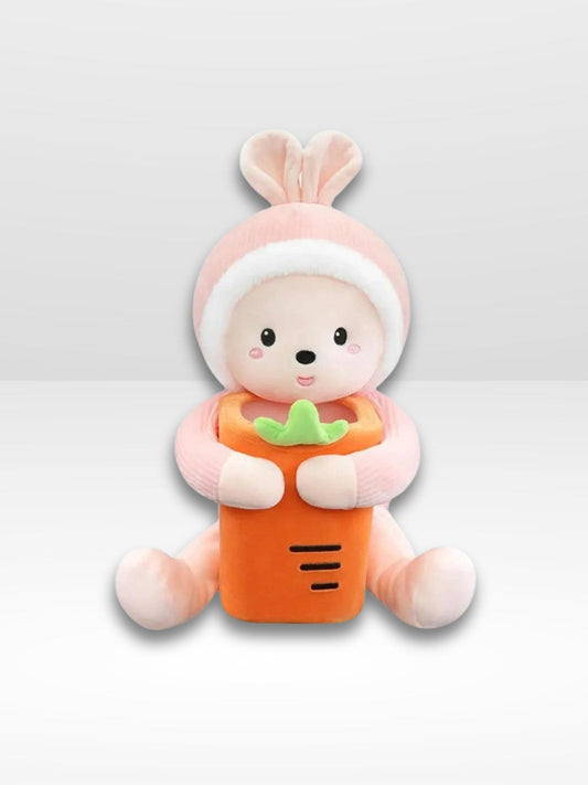Peluche Petit Lapin accoudoir Voiture
