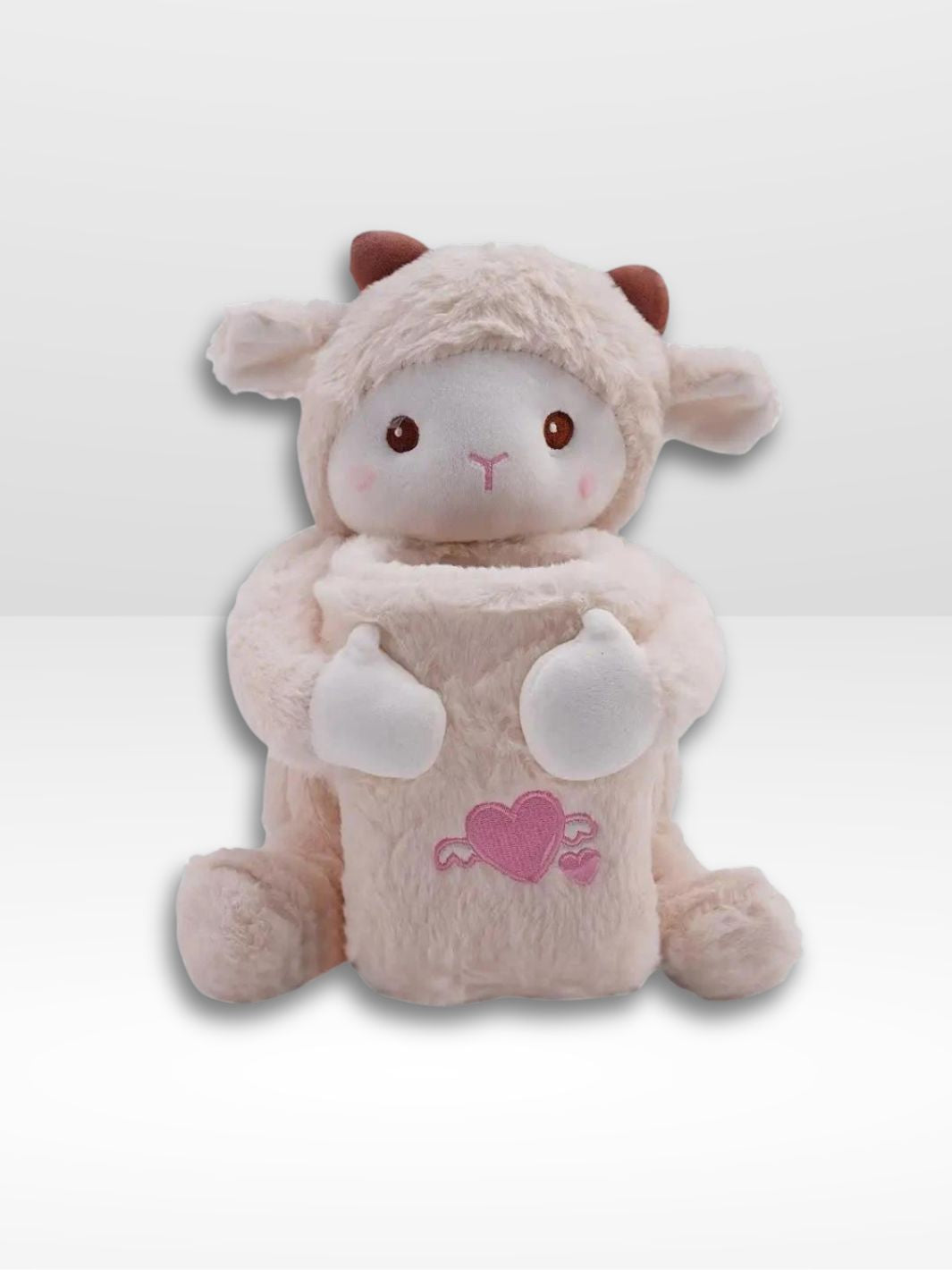 Peluche Boîte à mouchoirs 2 en 1 pour voiture