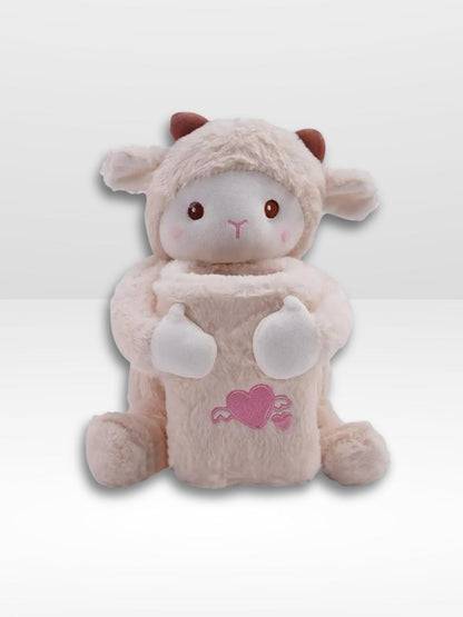 Peluche Boîte à mouchoirs 2 en 1 pour voiture